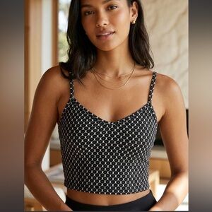 Sunday Best Black and White Crop Top